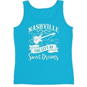 Nashville The City of Sweet Dreams - Ladies' Tank